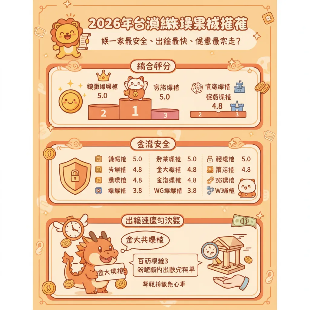 2026年娛樂城評比一覽：安全、出金、優惠三大指標總比較