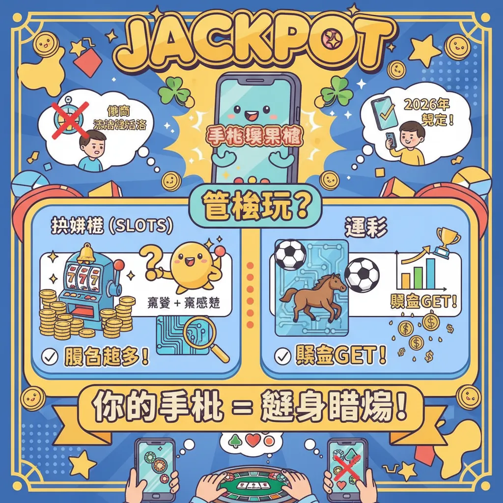 手機娛樂城怎麼玩？輕鬆搞懂拉霸機與運彩賺獎金技巧
