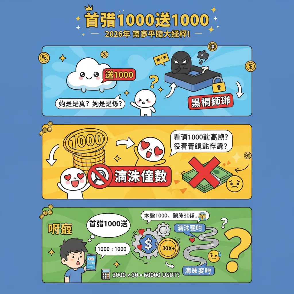 避開黑網陷阱！首儲1000送1000的博弈平臺挑選技巧